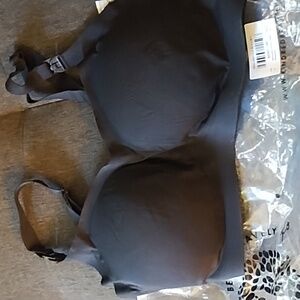 Kindred Bravely Ultra Comfort Smooth Classic Nursing Bra size L Busty NWT Black
